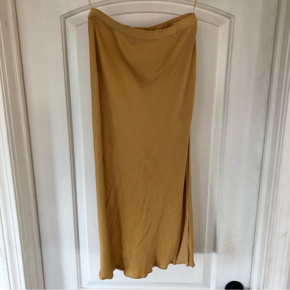 Intimately Free People Slip Skirt - Yellow